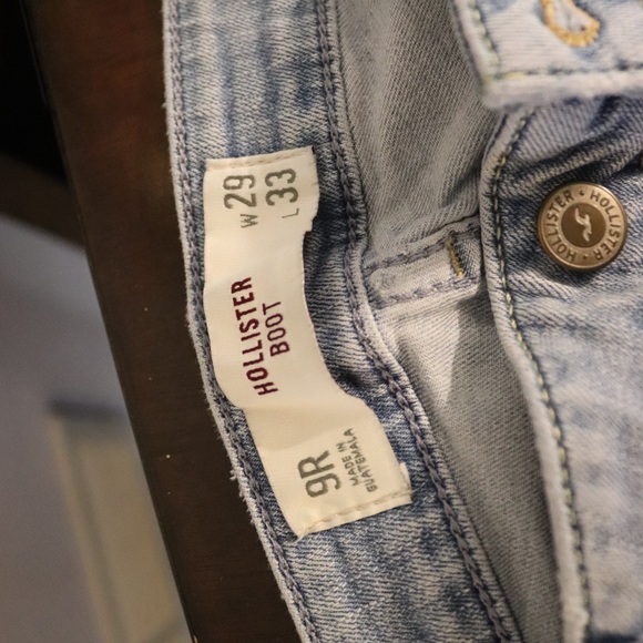 Hollister Womens Boot Cut Jeans, Size 9 Regular - Picture 2 of 2
